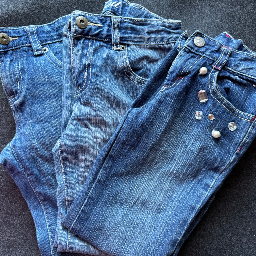 TRIO TIME!! 3 Jeans for Girls! Size 6!